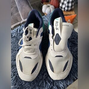 Puma RS-X Athletic Shoes - White and Blue